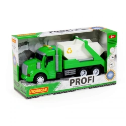 Profi Inertia Container Truck with Light and Sound (Green) - Model 86259