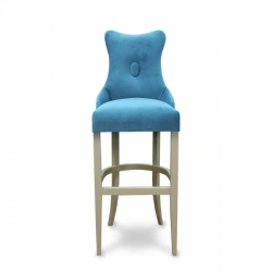 Elegant Hills Chair with Curved Plywood Backrest