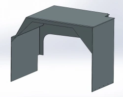 Left Rear Arch for Vehicle Bodywork 5299230-5102005-50