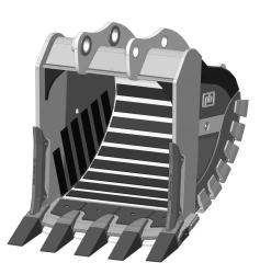 Super Reinforced Rock Bucket RDX-83.20d-J60(5)WS