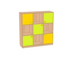 Children's Toy Wall "Rubik's Cube" SI-KR9-F1