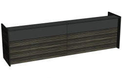 Reception Desk DALI - MDF Veneer and Particle Board