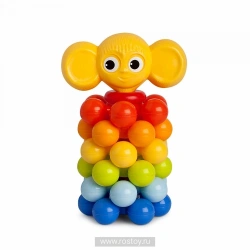 Mini Pyramid with Balls "Ushastik