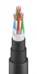 Signal and Locking Cable with Polyethylene Insulation, Water-Blocking Material, Plastic Sheath