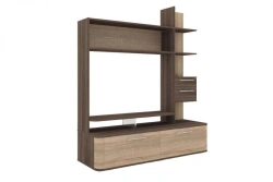 Bruna LD 629.010.000 TV Stand (Dark Sonoma/Light Sonoma)