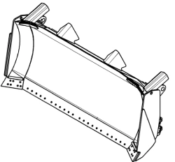 Earthmoving and Construction Blade Model 12885634