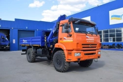 Truck-Mounted Crane UZST 483B-67 on KAMAZ 43502-D5