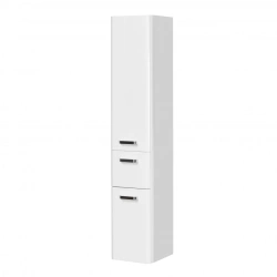 Functional Valencia Column Cabinet Left White Pearl Hanging 1A123803VAG3L