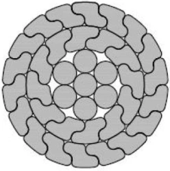 AAAC-Z 346-2Z Compact Uninsulated Conductor for High Voltage Power Lines