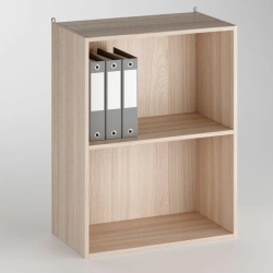 Wall-Mounted Shelf with 2 Niches