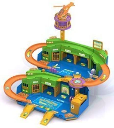 Large Colorful Folding Garage Toy "KarapuzTransAvto