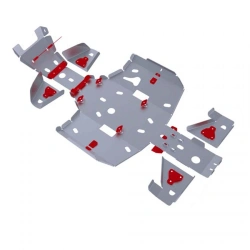 Underbody Protection Kit with Arm Protection for Suzuki LTA450-750