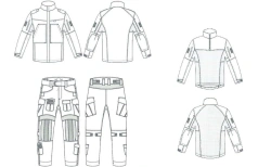 Summer Camouflage Suit (Jacket, Pants, Shirt)