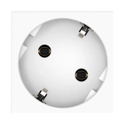 Caduceus Aling Hide Modular Socket with Grounding 16A 250V