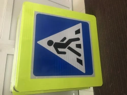 Standard Road Signs with Reflective Surfaces - Types 1-8