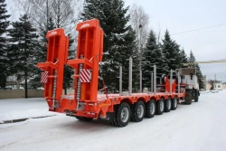 High-Frame Six-Axle Semi-Trailers 9942H6 with Axles 9323313.00.000