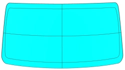 Windshield GAZ Business (Color G+S) Code 00531LFW00002