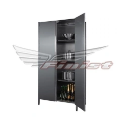 Stainless Steel Storage Cabinet for Kitchen Inventory