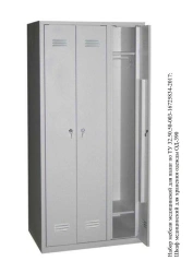 Welded Storage Cabinet with Bench for Tools and Documents - SPVLAB