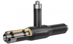 Insulated Ball Valve LD DN125, Steel 10 - 20 (GOST 10704-91/10705-80) 133x4.0 - 2 - PPU PE - MZI