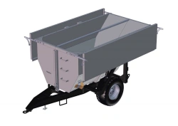 Agricultural Semi-Trailer for Tractors Tonar Model PT 9