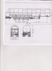 Cryogenic Tank Semi-Trailer PЦ-5-4 PR4 Mod. 92297-0000010-06 with Pump