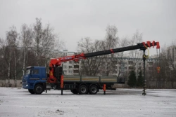 Hydraulic Truck with Crane KMA on KAMAZ 65117 Base 64K32N-UA