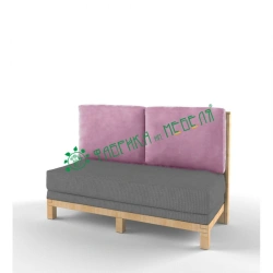Scandinavian Single Children's Sofa Model 56022-001