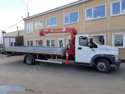 Diesel Trucks with Maximum Weight Over 3.5t and Up to 12t - Platform with Crane