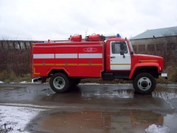 Fire Tanker Truck AC 3.0-40 (33086) Type 4344-D2, Modification 4344E7