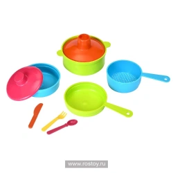 Fish Day Tableware Set for Kids / 9 Pieces