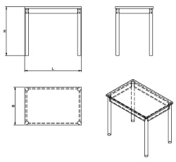 Dining Table (Series STO)
