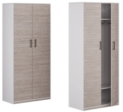 Clothing Wardrobe with 2 Doors SHRO-2DV-LD