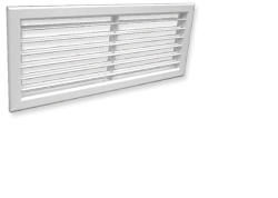 Fixed Blade Ventilation Grille ALN 1050x250MM 1.63KG