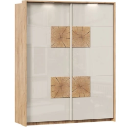 Fiji LD.659100.000 Two-Door Wardrobe (Golden Oak/Kashmir)