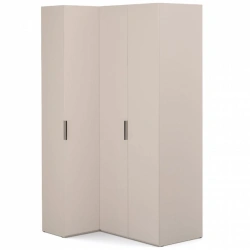 Corner Wardrobe "SOHO" FHB-02.DS, 400/608 Beige