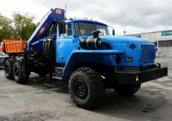 Multi-functional Hydraulic Crane Truck MKMA on Ural 4320 U0k07N-4Z440