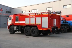 Fire Tanker Vehicle AC-6.0-40/4 Type 58815K43118 Modification 58815U on KAMAZ-43118-A5 Chassis