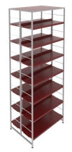 Metal shelving unit 900x570x2352 mm with 7 shelves