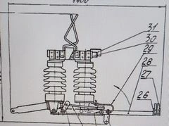 Sectional Disconnect Switch for Electrified Railways RKSZP-3.3/3000