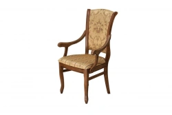 Elegant Wooden Frame Dining and Lounge Chair "Lotos