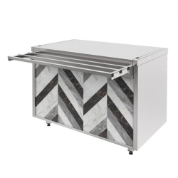 Neutral Counter without Shelf RCN12B for City Line by Refettorio