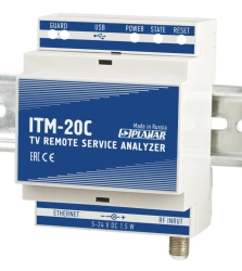 TV signal analyser with remote access ITM-20C-R-PoE