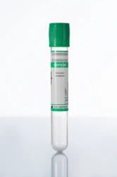Vacuum Blood Collection Tubes with Sodium Heparin, Glass, 13*75 mm, 2.5 ml