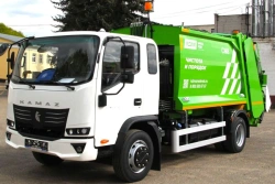 Solid Waste Collection Vehicle SM8-03 on KAMAZ Platform COMPASS CB09C1, CB09VA