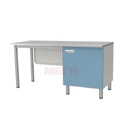 Laboratory Table with Cabinet and Shelf SL-05-MSK (SL-05-106)