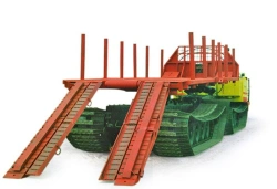 Dual-Track Snow and Marsh Transporter with Ramps and Winch DT-30MNL