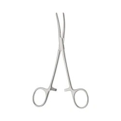 Curved Hemostatic Clamp with atraumatic serration, 160 mm - TZ-01-290-16