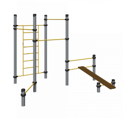 Workout Equipment Romana 501.09.01 for Outdoor Spaces