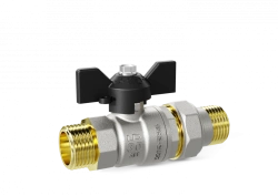 LD Pride Brass Ball Valve for Liquid and Gas Control - 47.15.N-GSH.B
